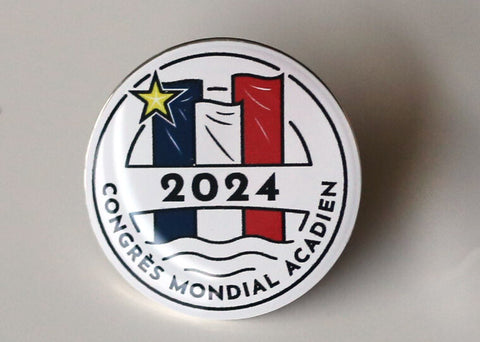 Lapel Pin - Congrès Mondial Acadien