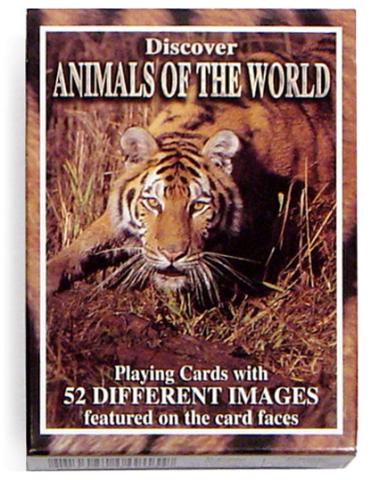 Discover Animals of the World Playing Cards