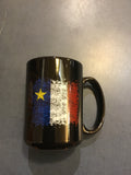 Acadian Distressed Flag Mug