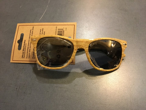 Parks Canada Sunglasses: Light Wooden Frame