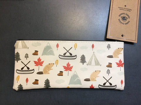 Parks Canada Faux Leather Pencil Case