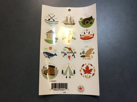 Parks Canada Kids Sticker Sheet